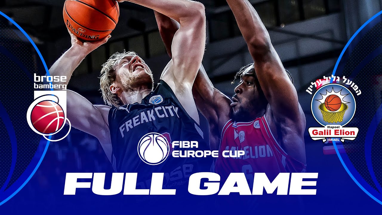 Brose Bamberg v Hapoel Nofar Galil Elion Full Basketball Game FIBA
