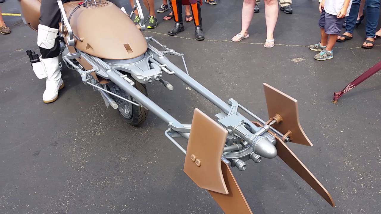 Working Speeder Bike inspired by Star Wars