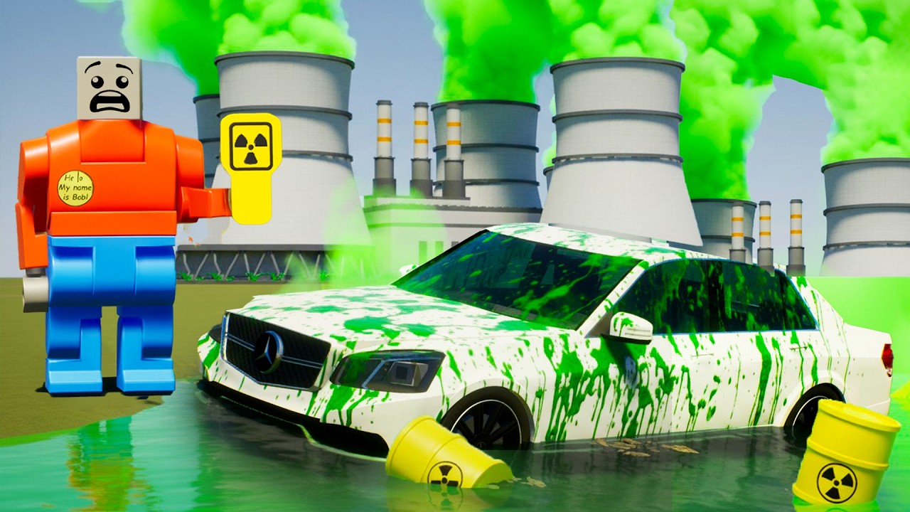 ENCONTRAMOS CARROS RADIOATIVOS ENTERRADOS no Brick Rigs