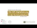 Wie Hilft Digitalisierung In Der Kommunikation The Flagship Resilient Tourism Video Series Wie Hilft Digitalisierung In Der Kommunikation The Flagship Resilient Tourism Video Series