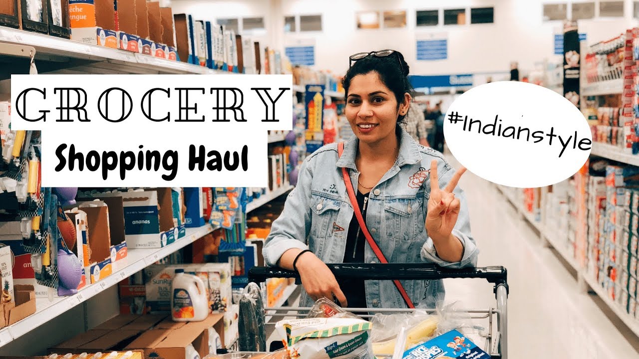 Indian Grocery Shopping Haul in Canada indianstyle YouTube