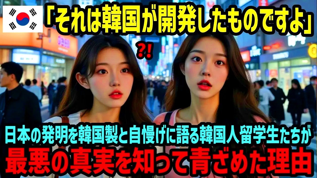 真実 を 知っ た 韓国 人 の 反応