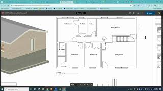 Autodesk Revit- Student Build House: Concept Floor Plan