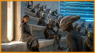 Human Cadet Sat Silent at the Back — Then 389 Alien Predators Turned to Face Her | HFY Stories