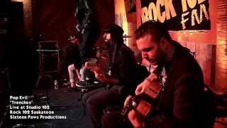 Pop Evil - Trenches - Live in Studio 102!