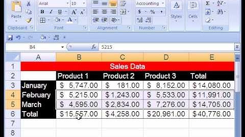 Excel Basics #12: Stylistic & Number Formatting