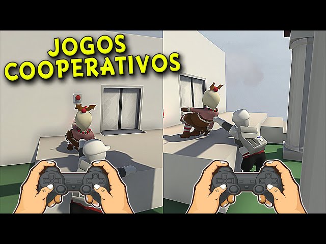 OS MELHORES JOGOS DE PC COOP/COOPERATIVO COM TELA DIVIDA 2023 