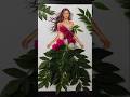 3d fashion illustration with flowers & leaves🌸💚#fashionart#fashionillustrator #fashionillustration