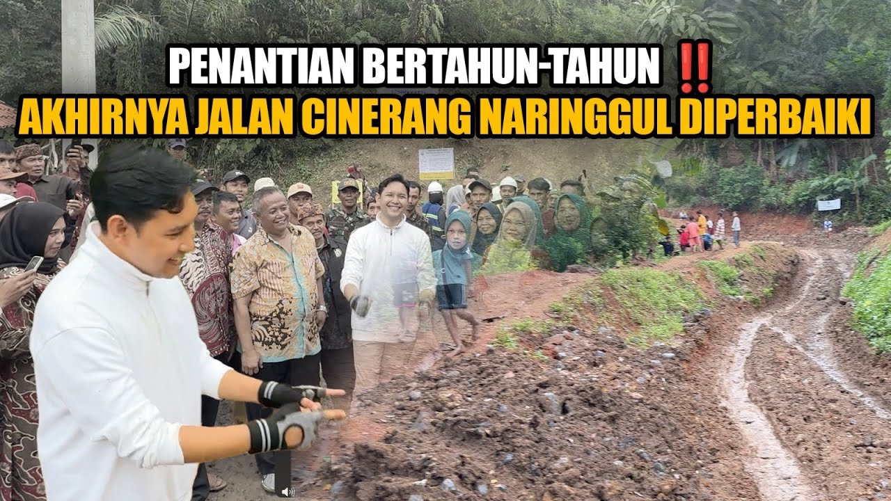 PENANTIAN BERTAHUN-TAHUN ‼️ AKHIRNYA JALAN CINERANG NARINGGUL DIPERBAIKI #drwahyu #abiramzi