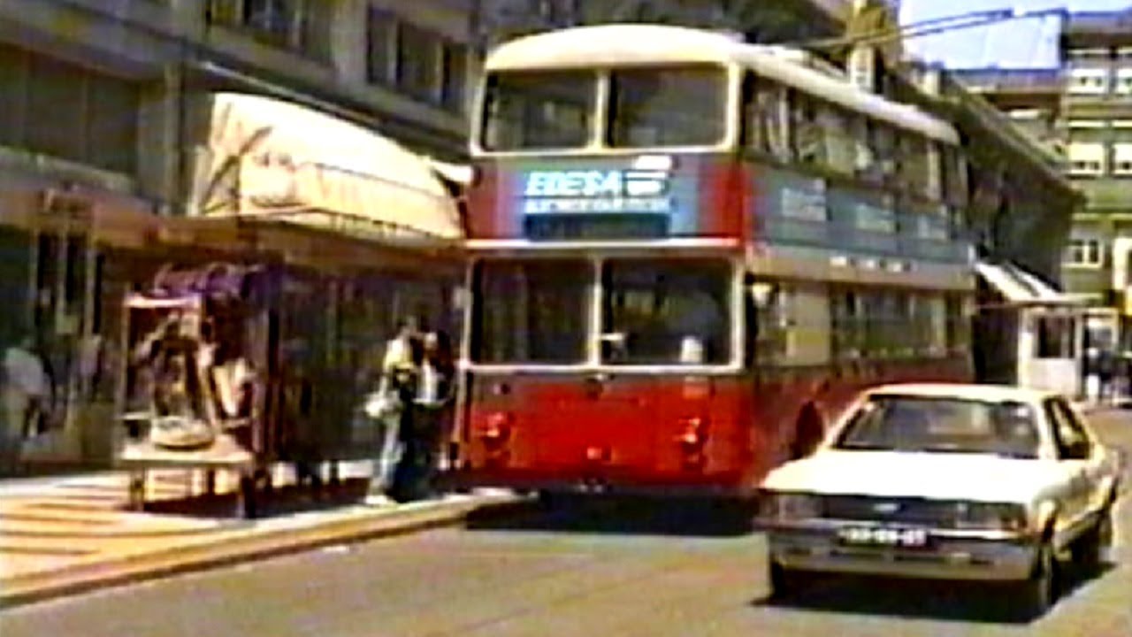 Tróleis no Bolhão, Porto 1987