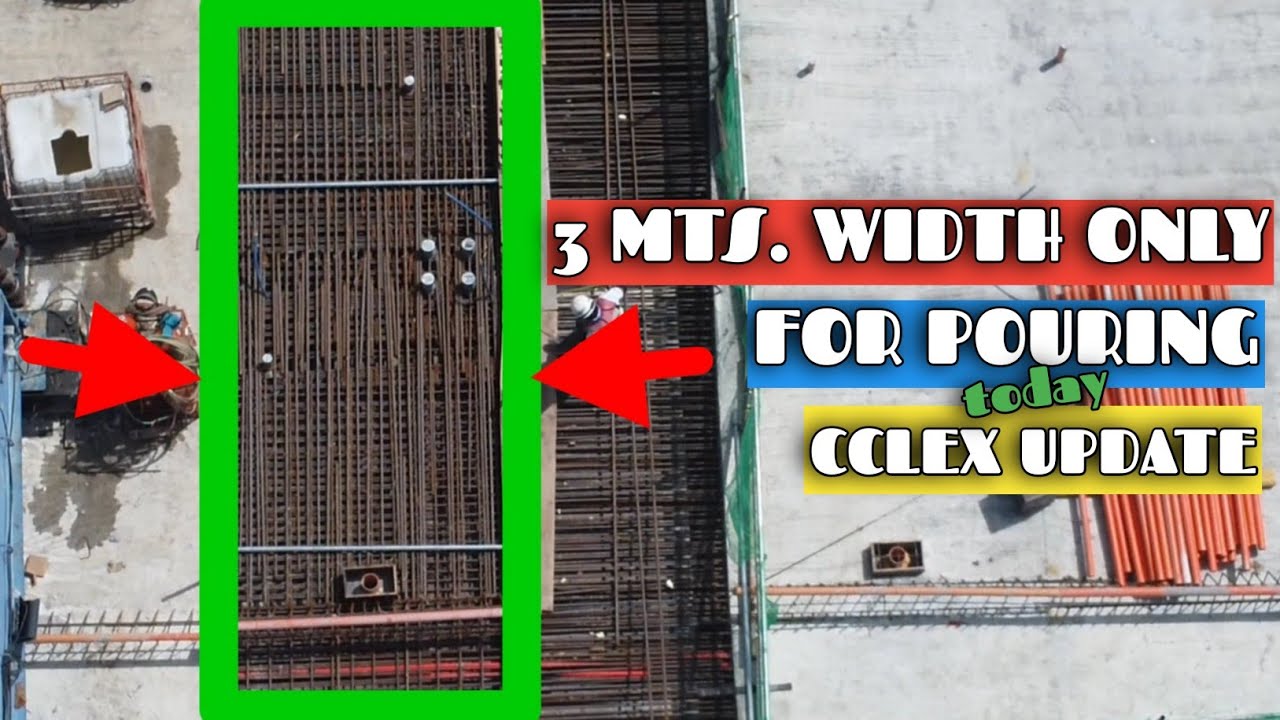 CCLEX | FINAL REINFORCEMENT OF REBARS AT MAIN SPAN FOR 3 - METER WIDTH | Marvin Tobes