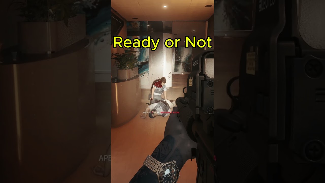 MP5SD Vida real😱 ou READY OR NOT