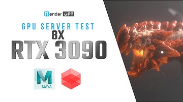 Redshift Render Farm for Maya | Maya & Redshift Render with 8 x RTX 3090 | iRender