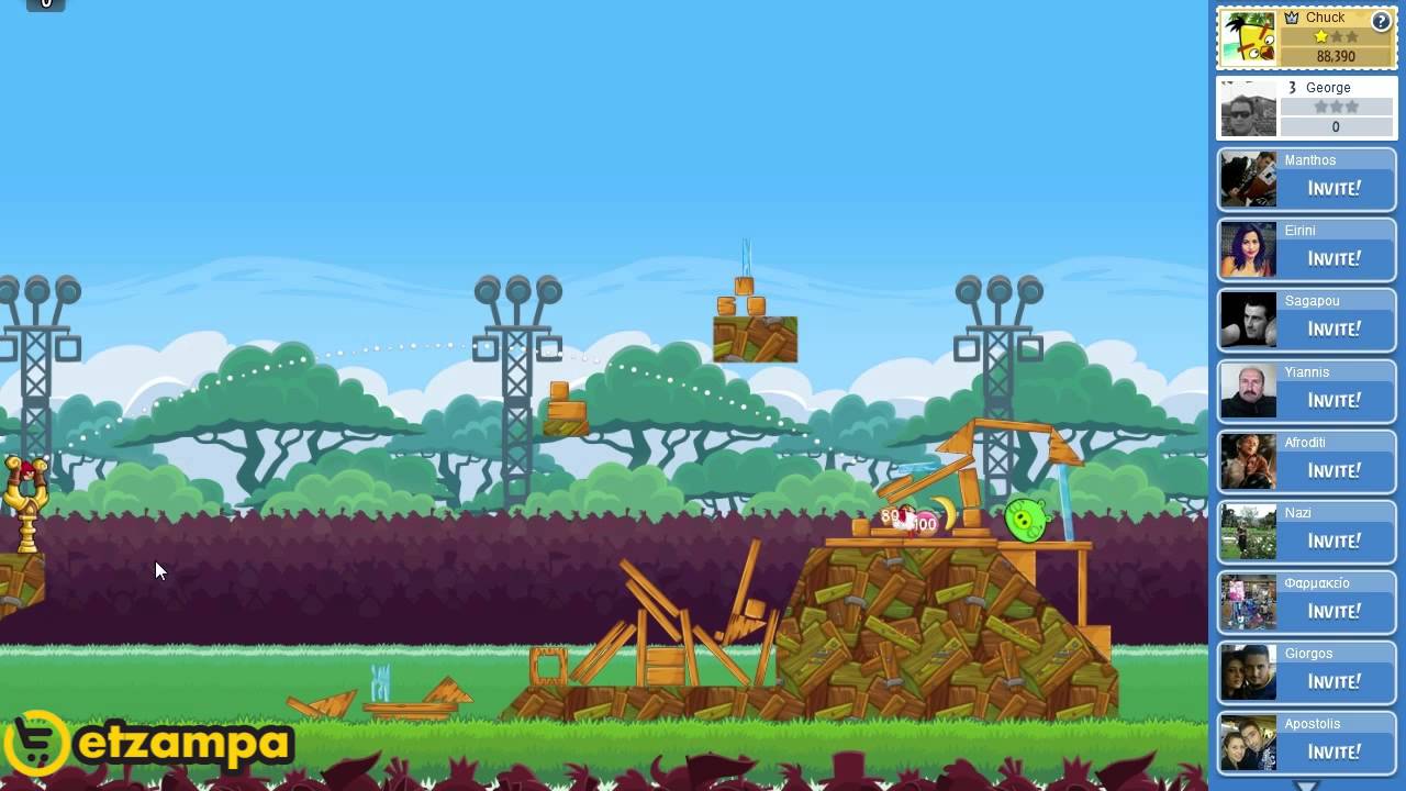 Angry Birds Friends - Level 6 - Week 101 - Week 102 - No power ups