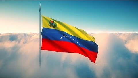 Venezuela Flag on the Clouds | Motion Graphics - Videohive template