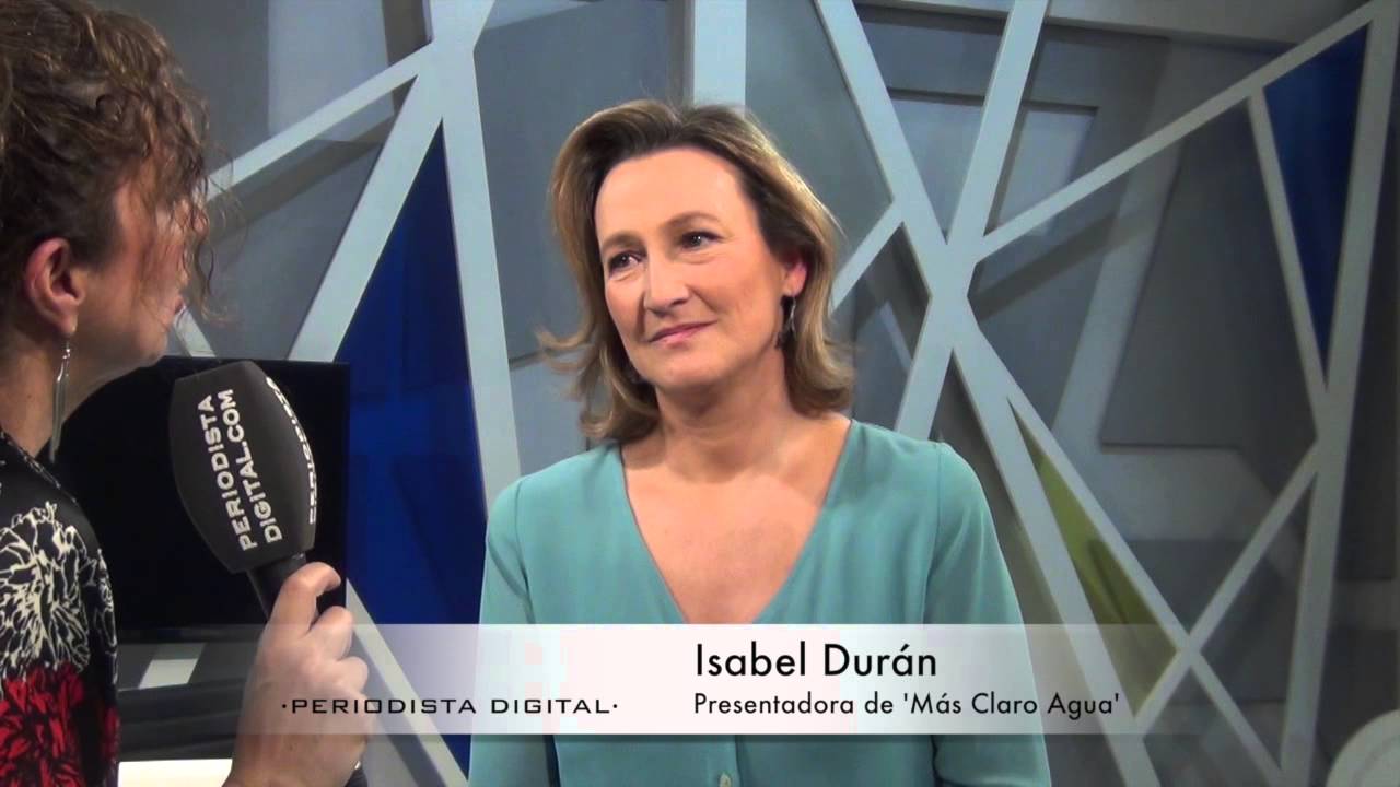 Entrevista a Isabel Durán, presentadora de 'Más claro agua' -14 enero 2015-