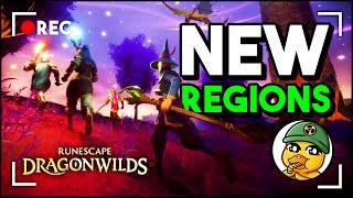 Exploring New Zones In Runescape: Dragonwilds! Fighting Our First Boss, Clearing Dungeons & More!