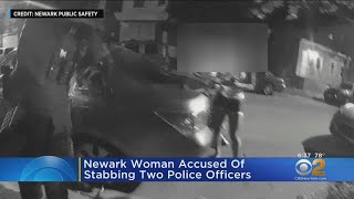 Woman Accused Of Stabbing 2 Newark Cops