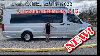 Tour the NEW 2022 Airstream Interstate 24GL BClass RV / Van