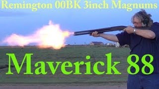 Maverick 88 Shooting 3 inch Magnum 00 BuckShot Viewer Request Video With SlowMotion Flash screenshot 3