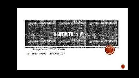 Bluetooth & wifi | embedded system