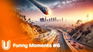 Na Los Santos spadl meteorit!? - Funny Moments#6 | Unity Roleplay #roleplay