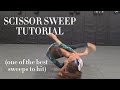 Scissor Sweep Tutorial Jiu Jitsu | Sophia Lamont 