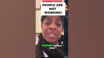 Are EBT Funds Supporting Workers, Or The Unwilling?! #shorts