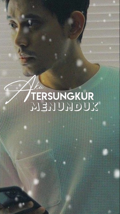 Jika kau tak mampu memberiku senyumUsah kau hadirkan dengan kedukaan. (LULUH) - KHAI BAHAR