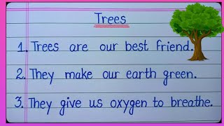10 Lines On Trees/Essay On Trees/10 Lines Essay On Trees/Essay On Importance Of Trees/Trees Essay l