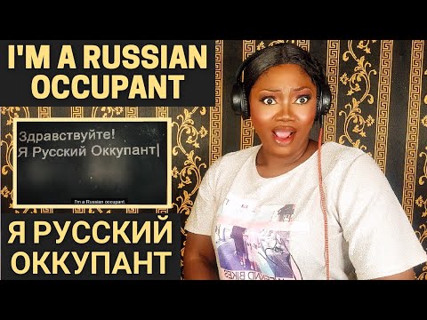 REACTION to I'm Russian Occupant (ENG SUBTITLED) | Я РУССКИЙ ОККУПАНТ РЕАКЦИЯ | #russia