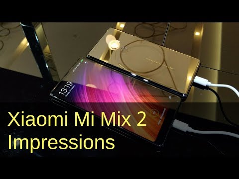 Xiaomi Mi Mix 2 Overview and impressions