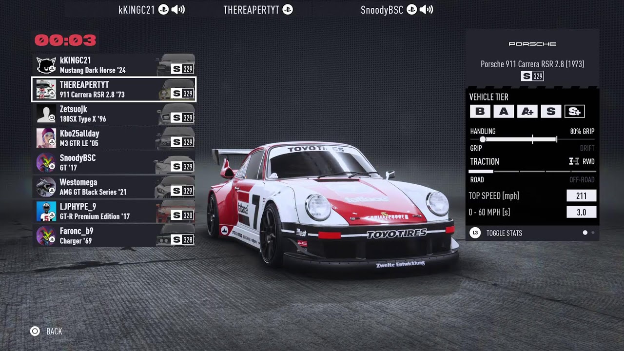 TOP 1 percent IN THE WORLD IN NEED FOR SPEED unbound PS5 LETS RACE TLR