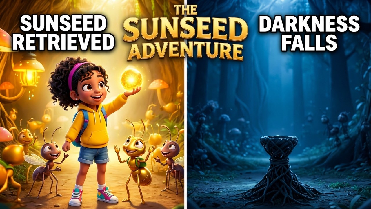 Golden Ant Adventures The Sunseed Heist 3D  |  Animated Short Film