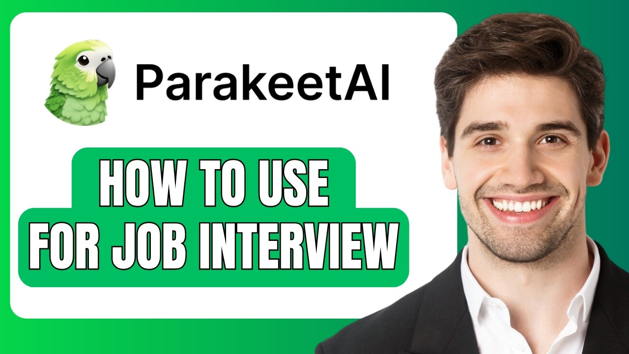 How To Use Parakeet Ai For Interview | Parakeet Ai Tutorial