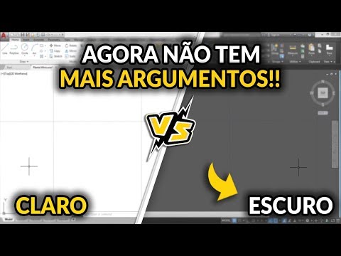 Vídeo: Como Fazer Um Fundo Branco No AutoCAD