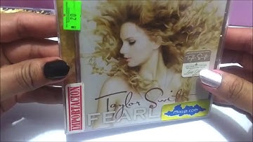 Taylor Swift - Fearless CD + Fearless Platinum Edition CD+DVD UNBOXING