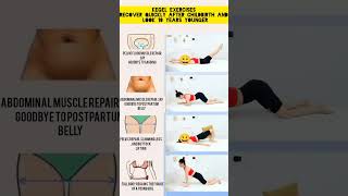 Recover Quickly After Childbirth with These Kegel Exercises | Mommy Fitness Routine