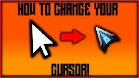 How to change Mouse Cursor in Windows 10  SIMPLE ONLY 1MINUTE NEEDED