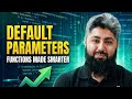 Default Parameters in JavaScript 🔥 | Functions Made Smarter