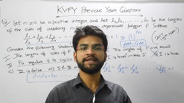 KVPY SA (2017 19th Nov. Q5) Previous Year Question based on AM-GM inequality and Regular polygon
