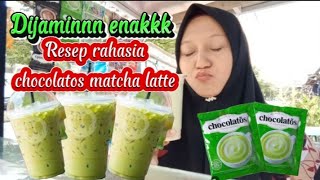 CARA MEMBUAT CHOCOLATOS MATCHA LATTE BLENDER UNTUK DI JUAL