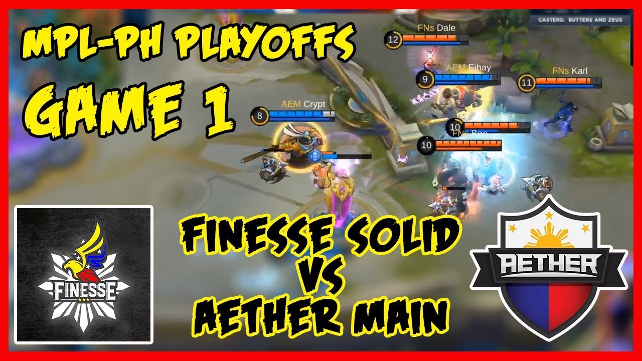 Naging Halimaw si Karl sa Gusion! Finesse Solid vs Aether Main | MPL PH Season 2 Playoffs - MLBB