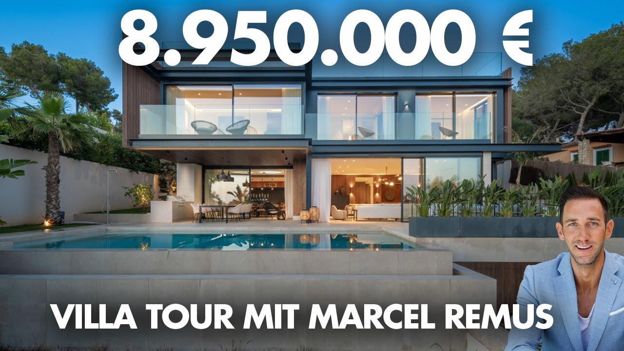 LUXUS VILLA IM ARMANI CASA STYLE BEI PUERTO PORTALS TOUR MIT MARCEL REMUS 