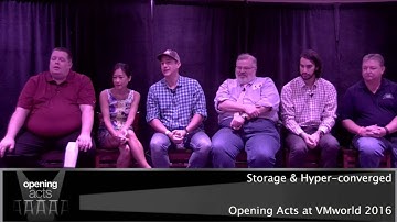 2016 Opening Acts 3 Storage & Hyper converged