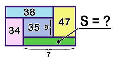 Solve for the area of a shaded region of a rectangle. Area Puzzle. Math Olympiad Geometry problem.