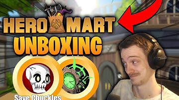 Rare Heromart Unboxing! First Time Trying CSS/CSH Class! AQWorlds