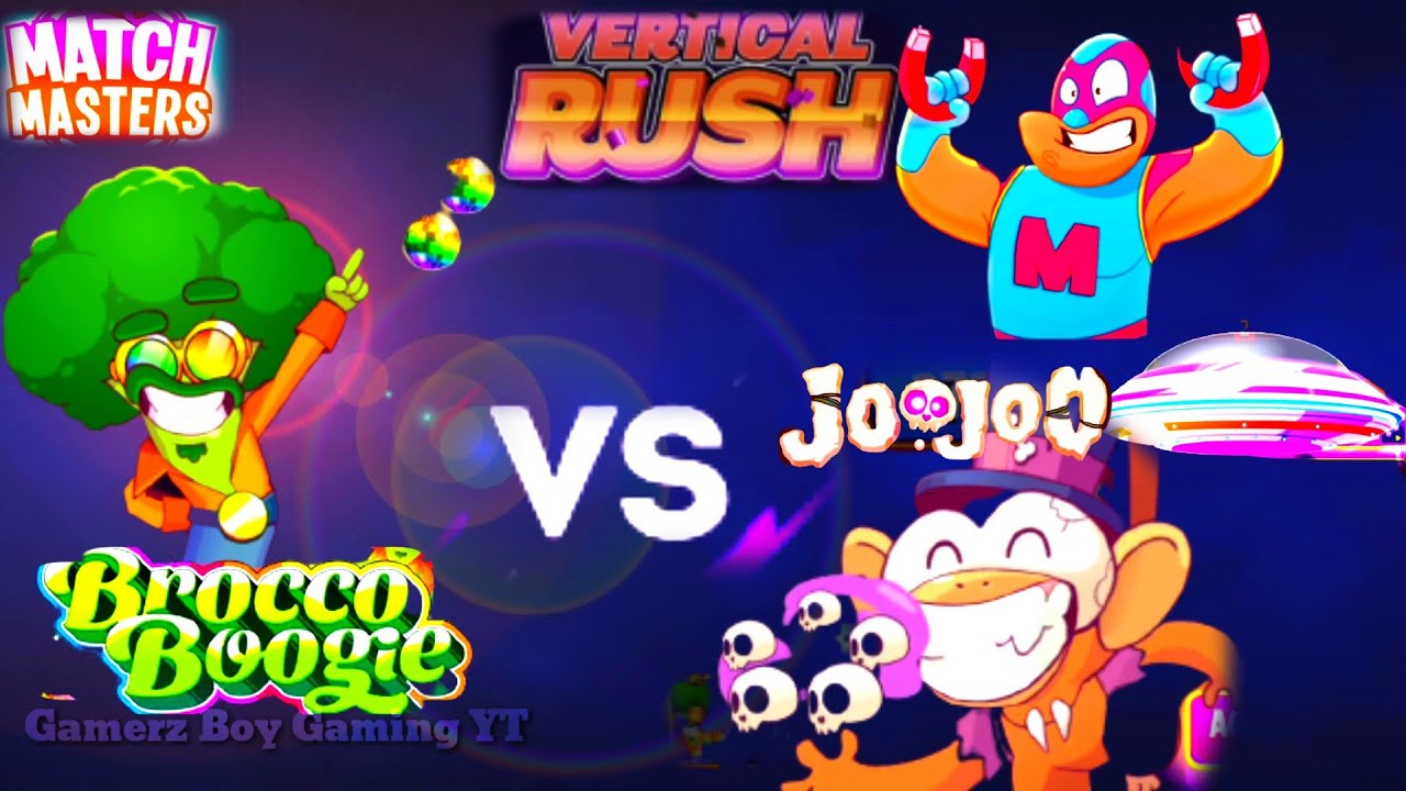 Mr.Brocco Boogie~Beat~This~Monkey~Guy~Vertical~Rush~Tournament Gameplay~#04~Match~Master