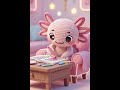 The Cozy Axolotl #shorts