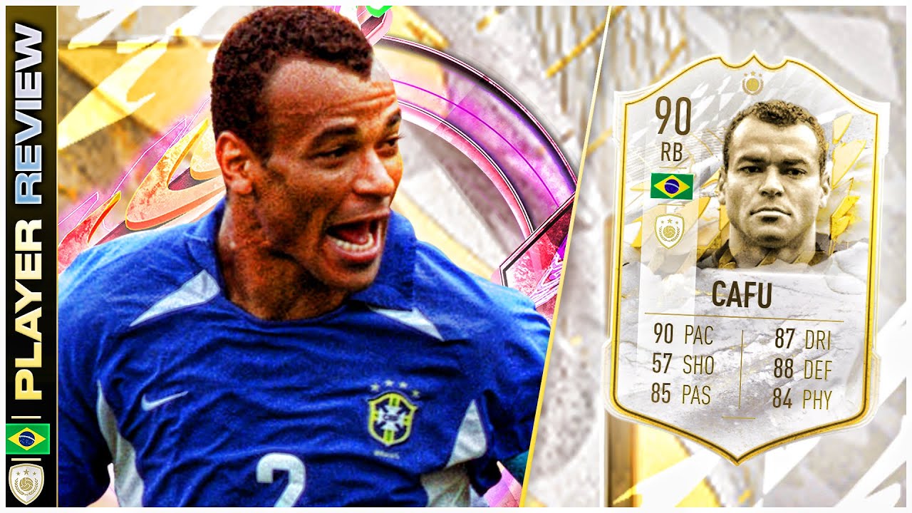 ICON 90 RATED CAFU PLAYER REVIEW FIFA 22 ULTIMATE TEAM BEST RB IN
